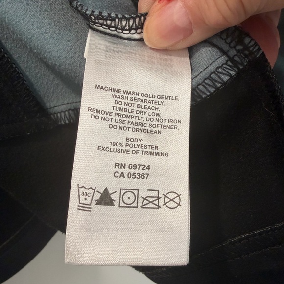 Columbia Women's Softshell Omni-Wind Block Omni-Shield Jacket M/M Black Blue - Picture 3 of 3